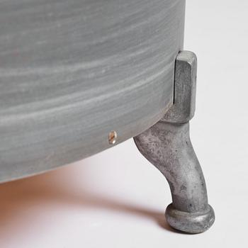 Mats Theselius, an "Aluminiumfåtölj" armchair, ed. 66/200, Källemo, Värnamo, post 1990.