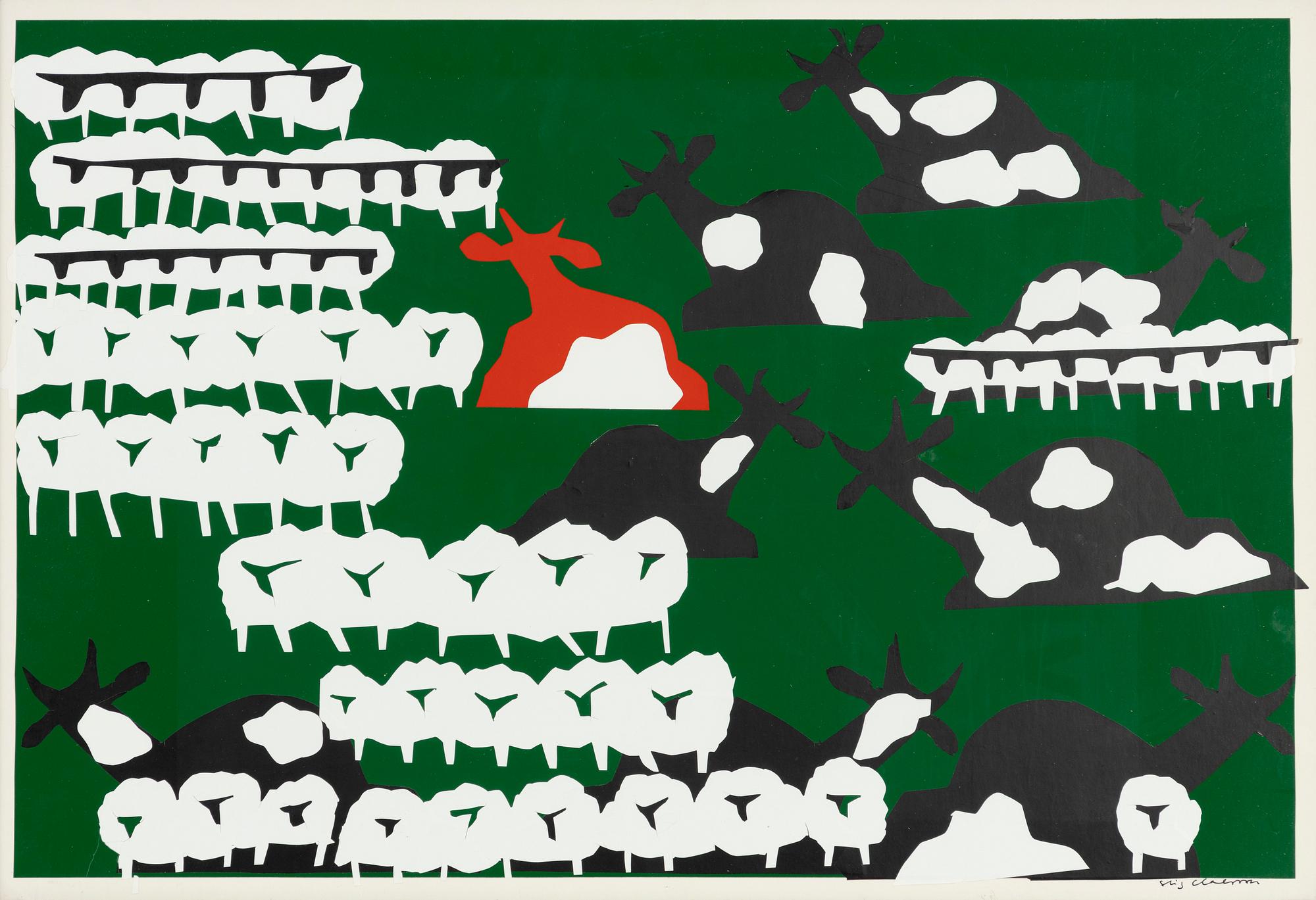 Stig Claesson, Cows and Sheep.