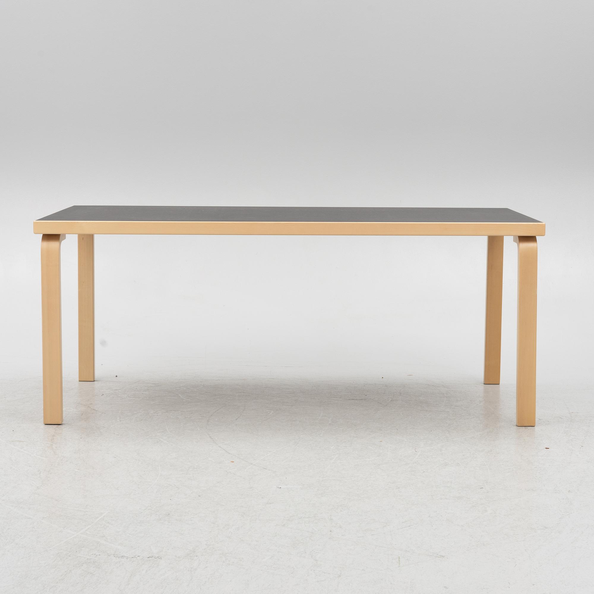 Alvar Aalto, a model 83 dining table, Artek, Finland, 2022.