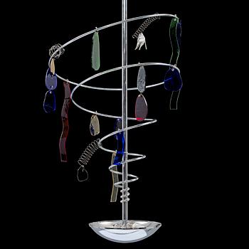TAKLAMPA, "Melissa", Artemide, Italien 1900-talets andra hälft. H 95.