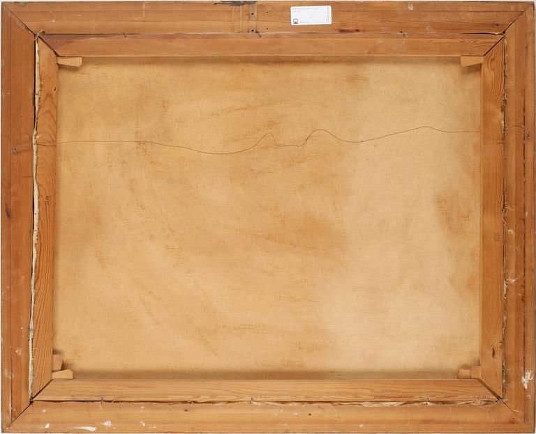 EMIL ZOIR, olja på duk, sign.