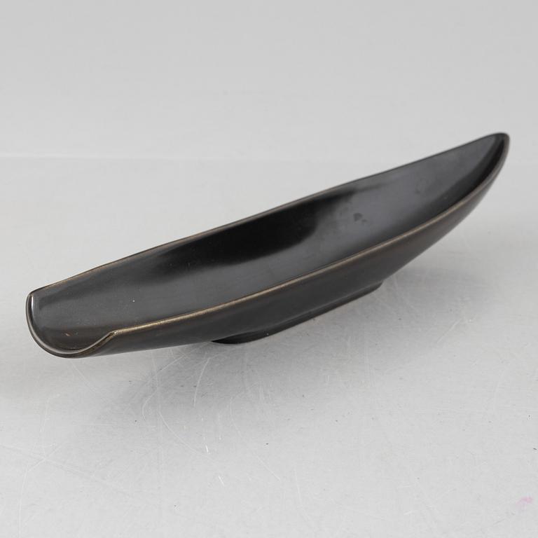 Stig Lindberg, skålar, 3 st, Gustavsbergs Studio, 1969-82, samt fat "Endiv".