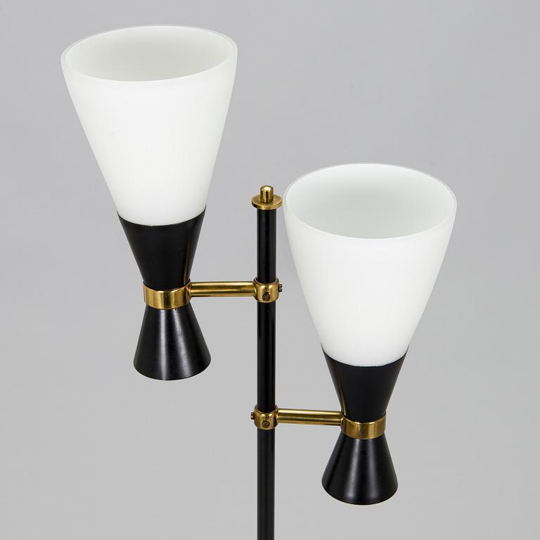 Maria Lindeman, a mid-20th century 'K10-2' floor lamp for Idman.