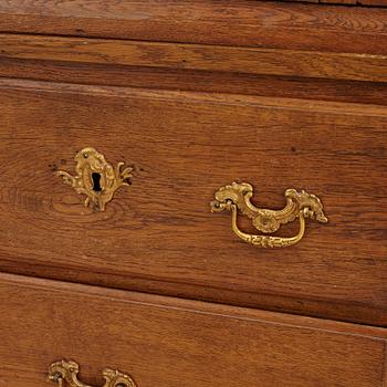 A Baroque Oak Cabinet, second half of the 18th Century.