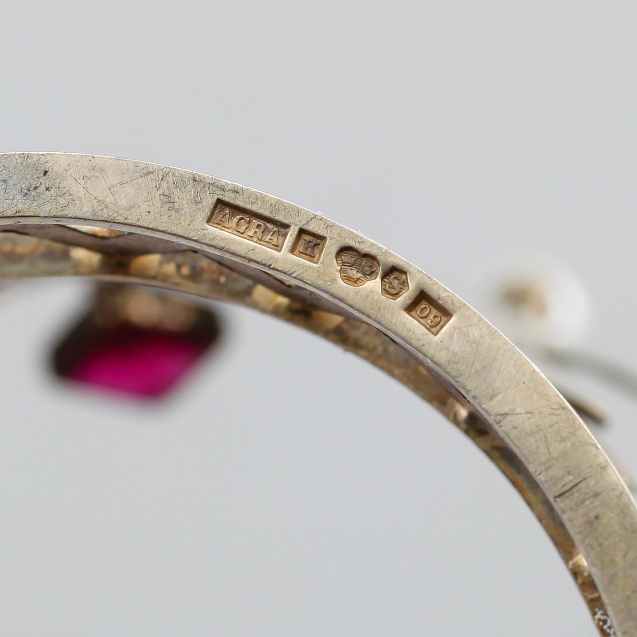 BRUDKRONA, förgyllt silver, Arne Adolfsson & Co, Malmö 1964. Vikt ca 143 gram.