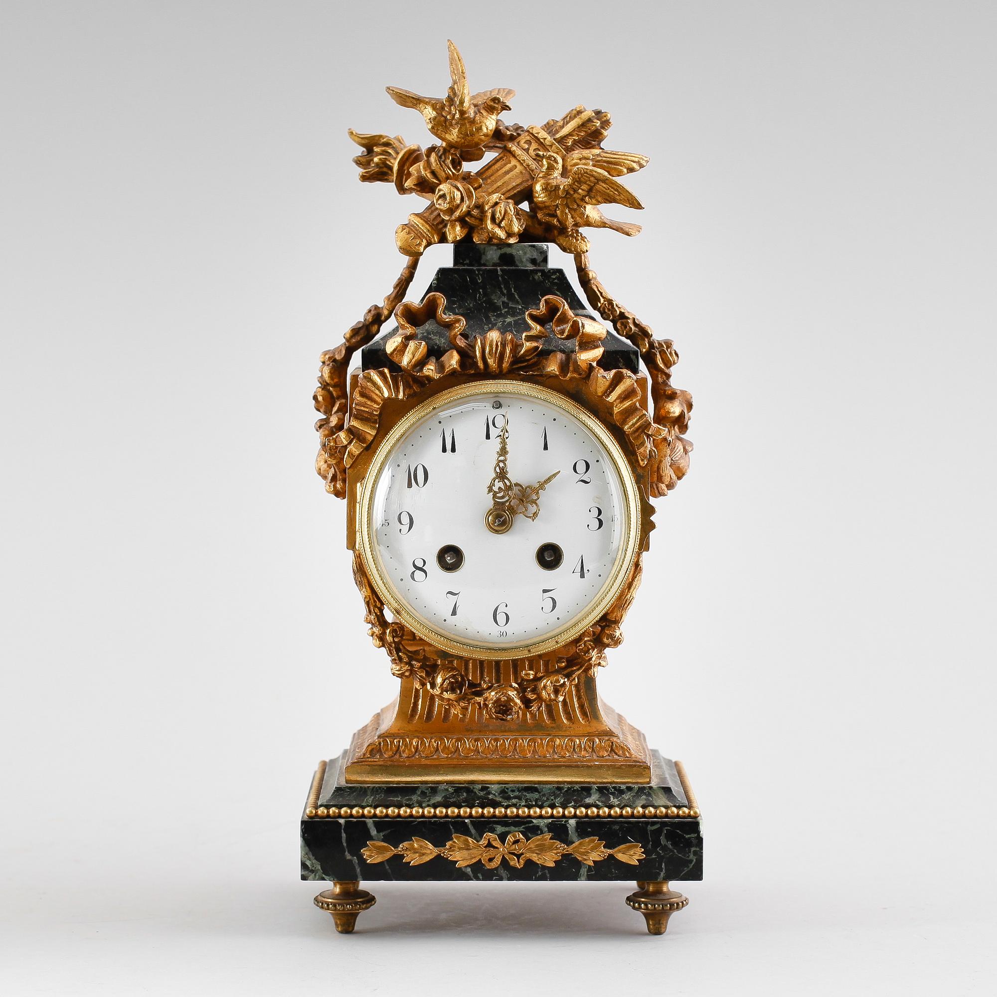 BORDSPENDYL, Frankrike, 1800-/1900-tal.