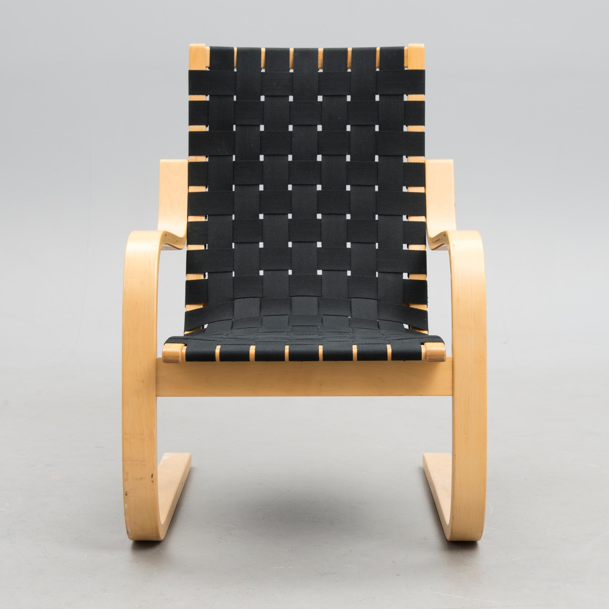A late 20th century '406' armchair for Artek, Finland.
