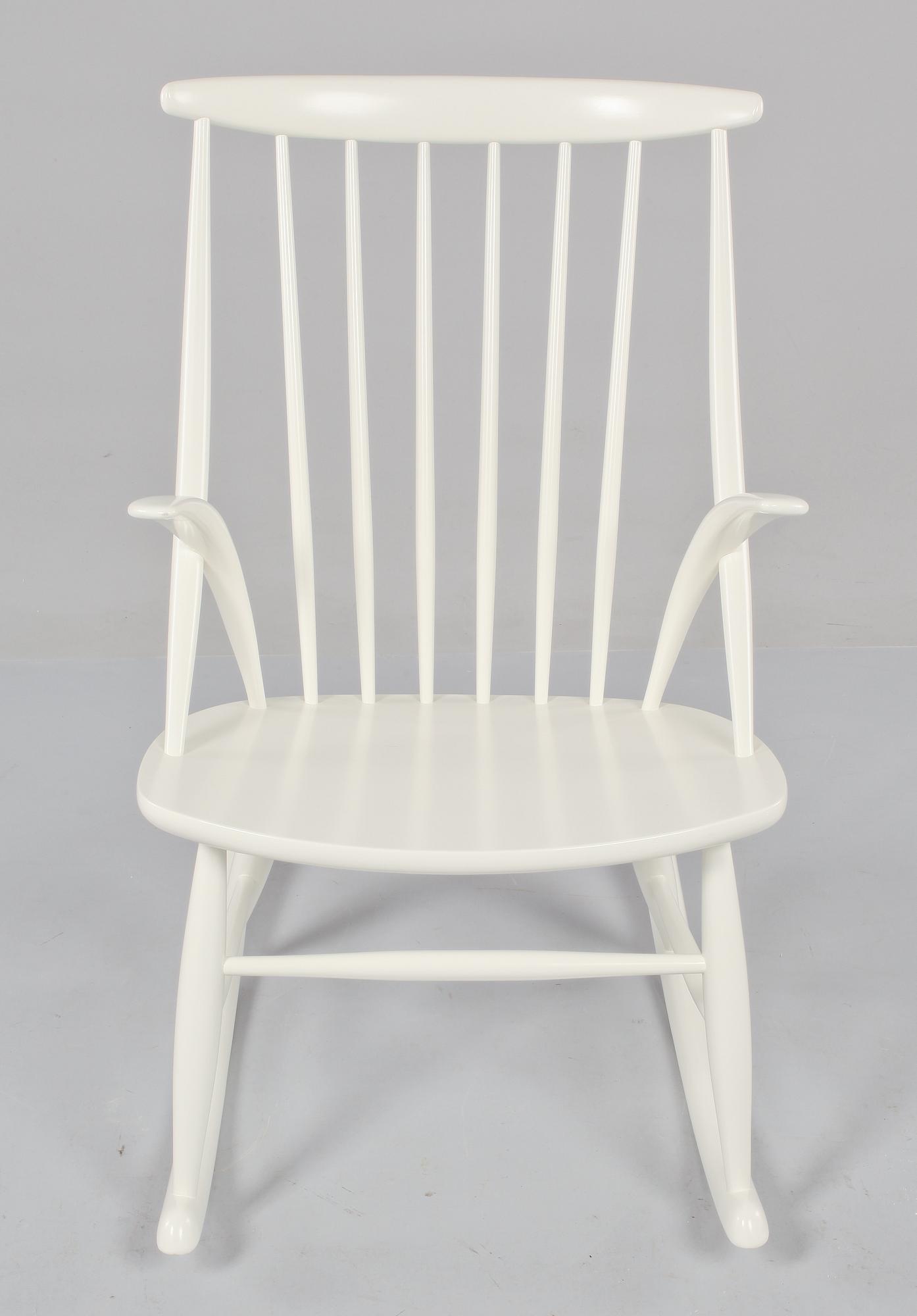 GUNGSTOL, "Gyngestol Nr. 3", Illum Wikkelsö, för N Eilersen, 1900-talets andra hälft.