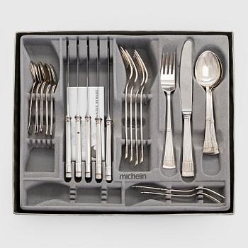 A 29-piece set of 'Tähkä' silver cutlery, Finnish hallmarks.