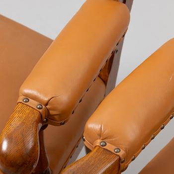 Armchairs, a pair, early 20th century.