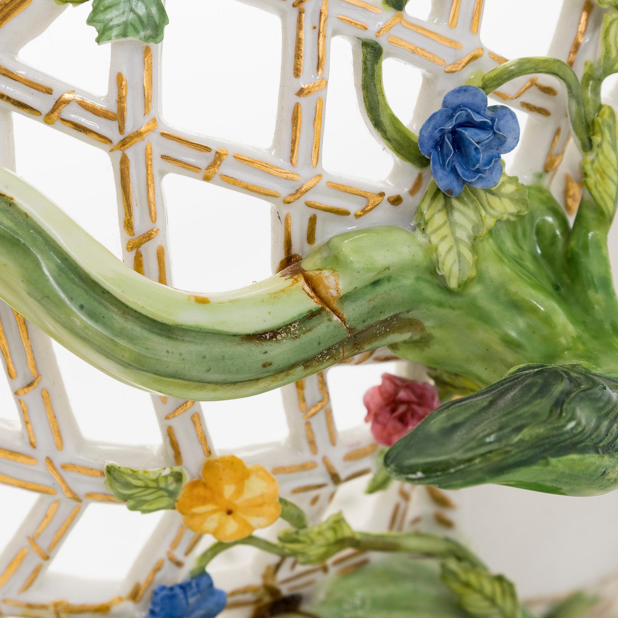 Jardinière, porcelain, Imperial Porcelain Factory, Alexander II, 1855–81.