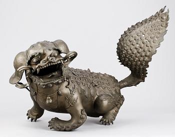 SKULPTUR, metall, 1900-talets slut.