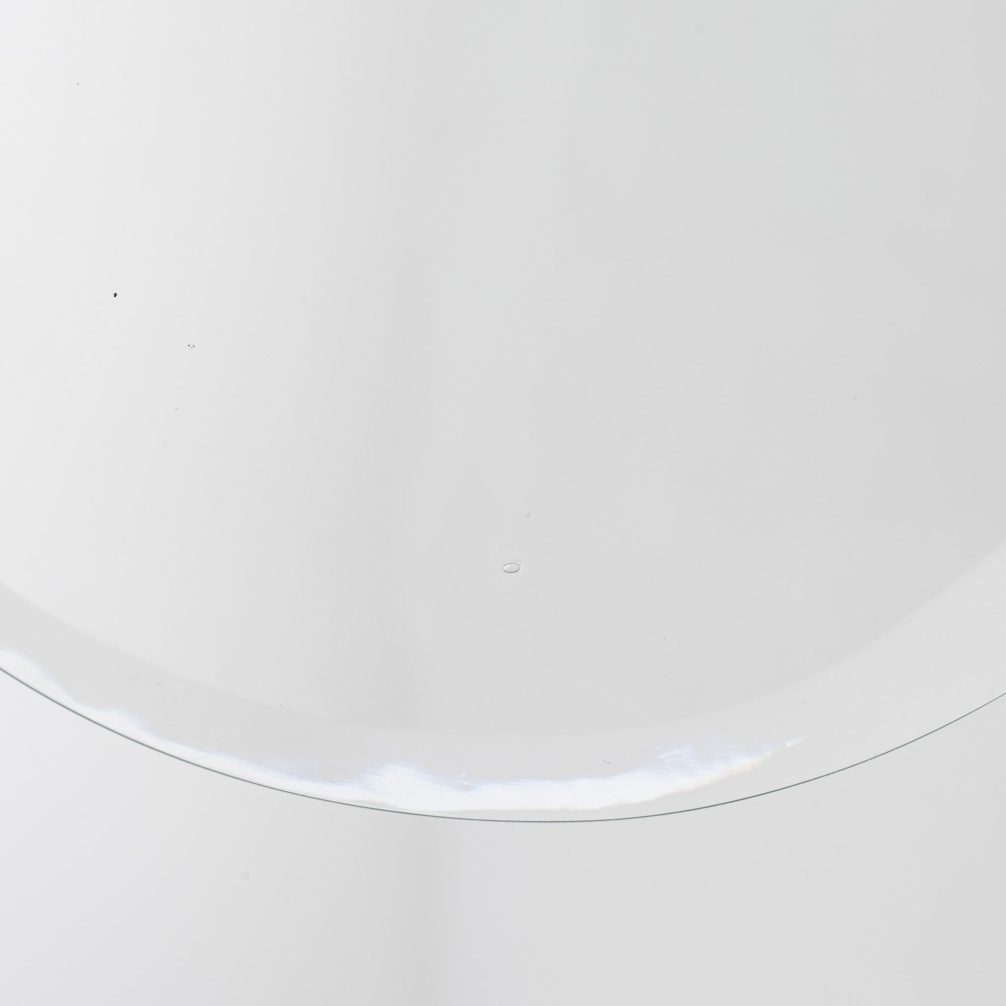 Alvar Aalto, glasskulptur, "Aalto-blomman", 3+1 delar, signerade Alvar Aalto.