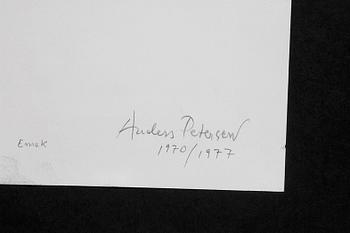 ANDERS PETERSEN, photograph signed and dated 1977 on verso.