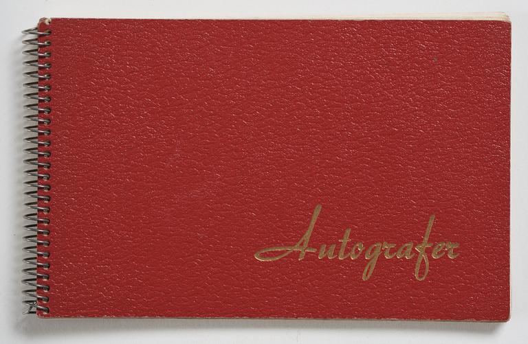 Lotte Laserstein, 10 små skissblock med teckningar.