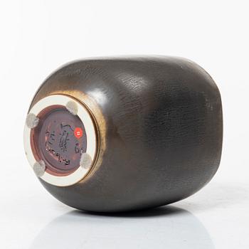 Berndt Friberg, a stoneware vase, Gustavsberg Studio, Sweden, 1974.