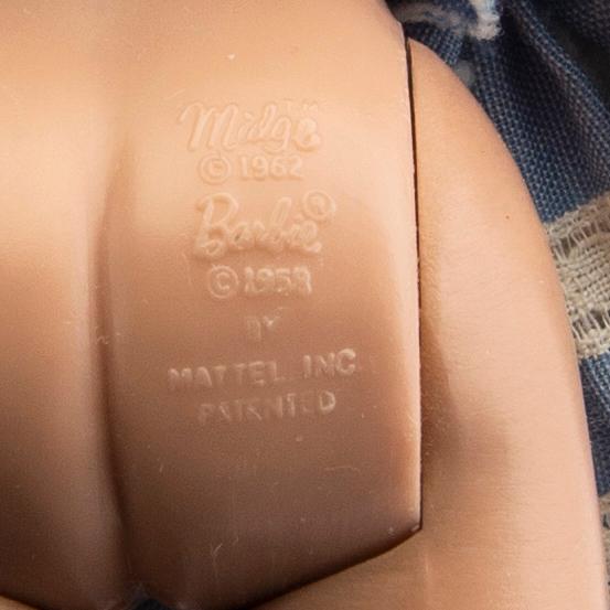 A set of Barbie dolls and accessories Matell 1960s.