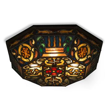 Fritz Hilbert, a 1930s ceiling light.