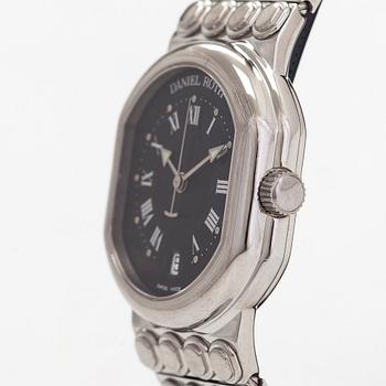Daniel Roth, Le Sentier, "Lego Bracelet", wristwatch, 32 x 33 mm.