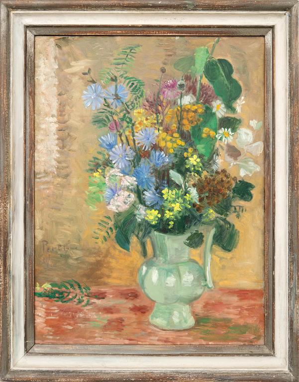 Arthur Percy, Still life with flowers.