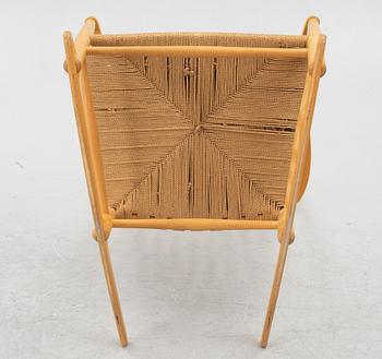 Hans J. Wegner, gungstol, "J16", F.D.B. Møbler, Danmark, 1962.
