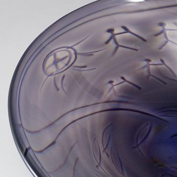 JAN-ERIK RITZMAN, skålfat, Transjö, unik, 1986.