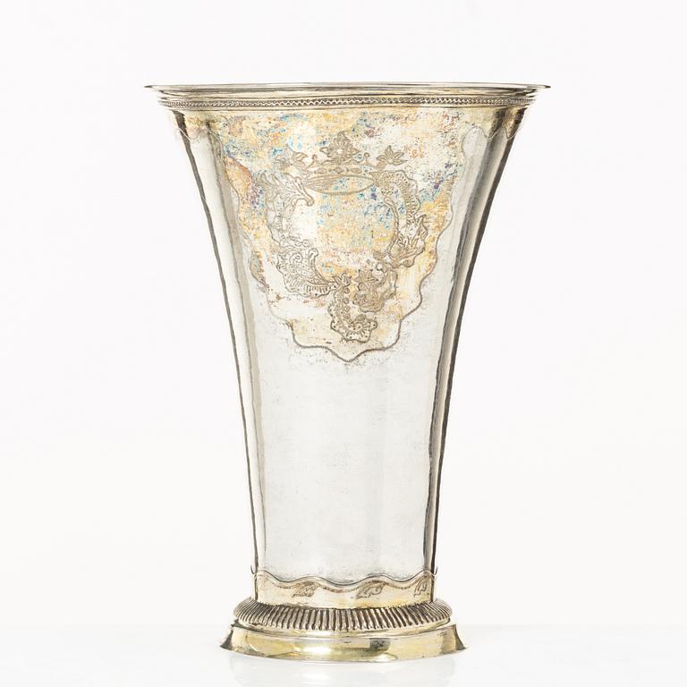 Petter Gillberg, bägare, silver, Varberg 1790.