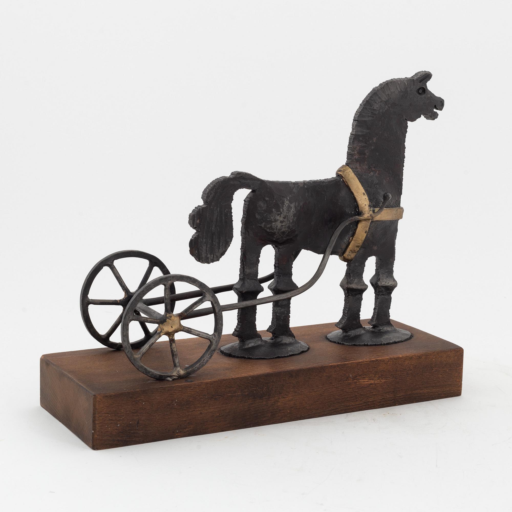 Bertil Vallien and Horst Graf, a sculpture, Boda Smide.