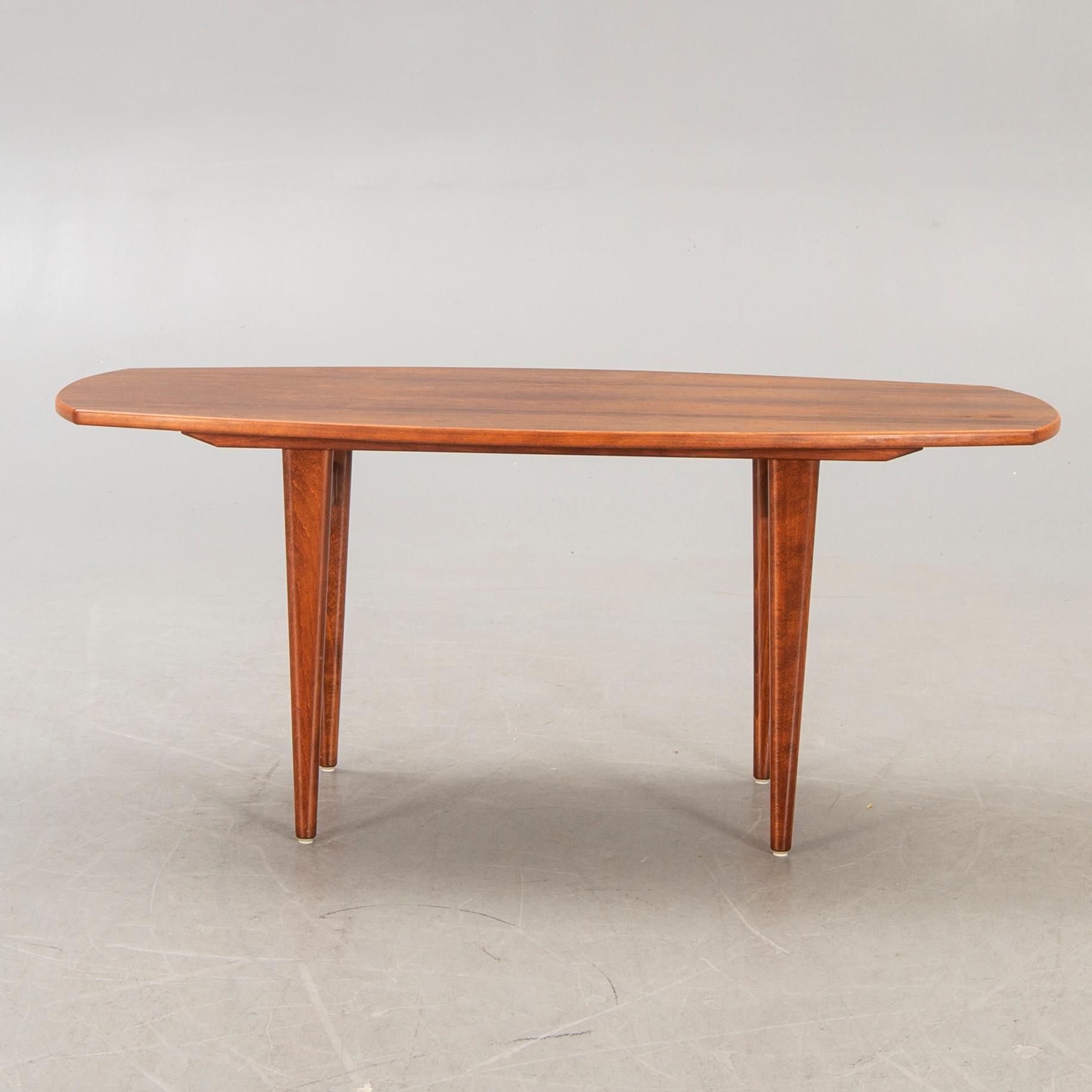 soffbord Edvard Jönssons möbelfabrik Värnamo 1960-tal.