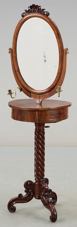 RAKSPEGEL, Nyrokoko, 1800-talets mitt.