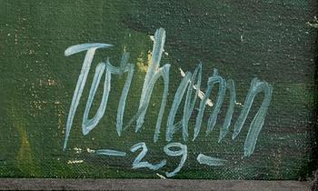 GUNNAR TORHAMN, oil on canvas, signed and dated -29.