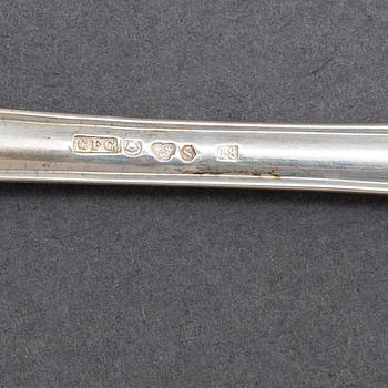 CF CARLMAN, 18 st, silver forks, Stockholm 1935.