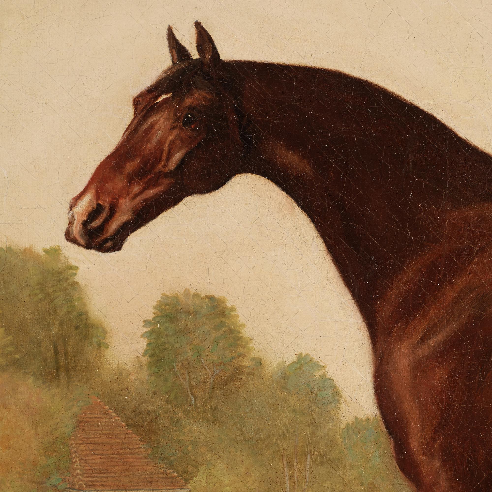 George Stubbs, "Eagle, a bay racehorse".