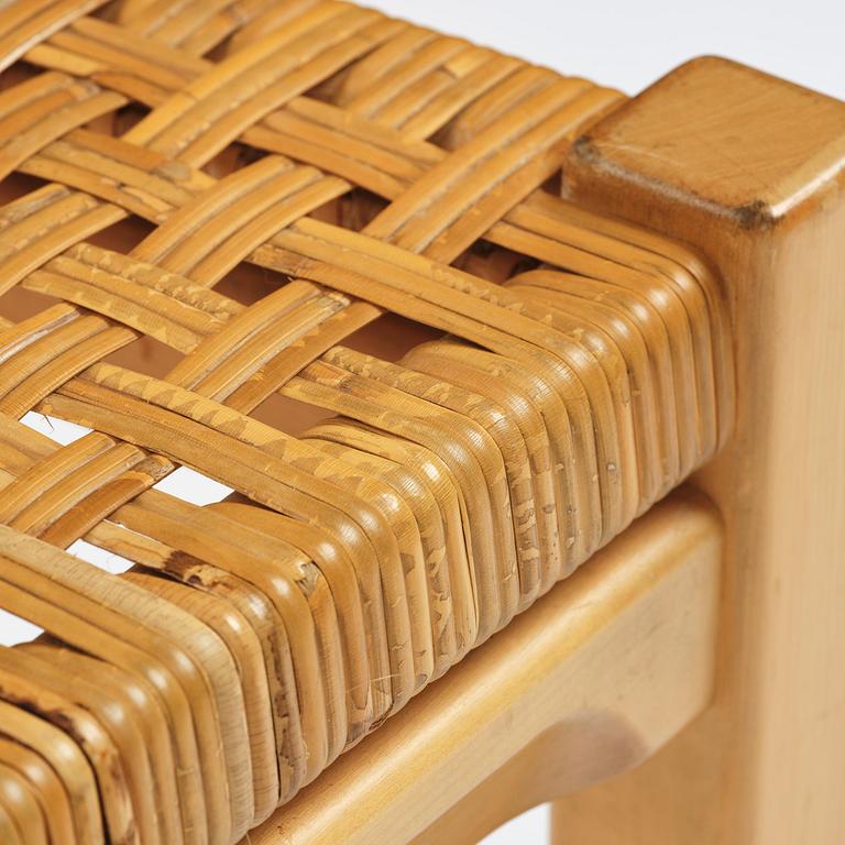 Aino Aalto, stolar, sex stycken, modell "615", Artek, Finland, 1900-talets andra hälft.