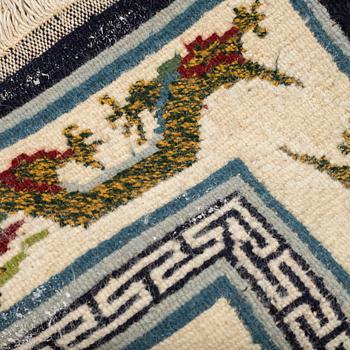 Rug, old, Tibet, ca 174 x 90 cm.