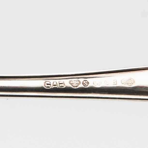 Bestick, silver, modell "Vasa" 75 dlr, 1940/50-tal.