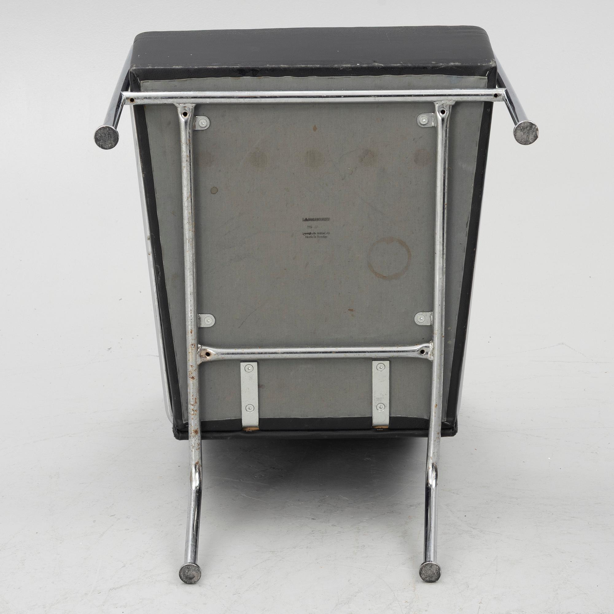 Gunilla Allard, a pair of 'Cinema' armchairs, Lammhults, Sweden.