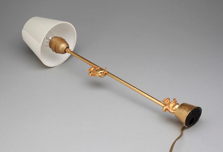 BORDSLAMPA, sign C.E., 1990-2010.
