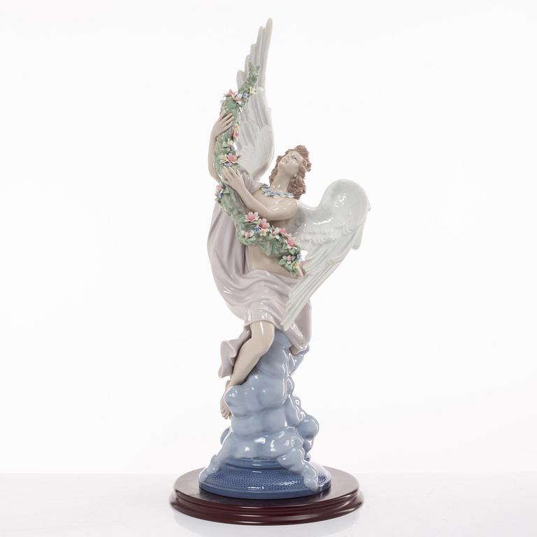 Salvador Furió, figurine, "Celestial Ascent", Lladró, Spain, 2000-2001.