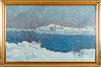 ROLF MELLSTRÖM, olja på duk, signerad 1919.