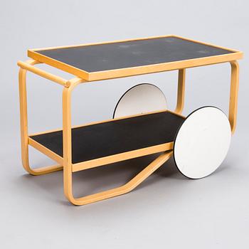 ALVAR AALTO, Tea trolley '901' for Artek, 1990s.