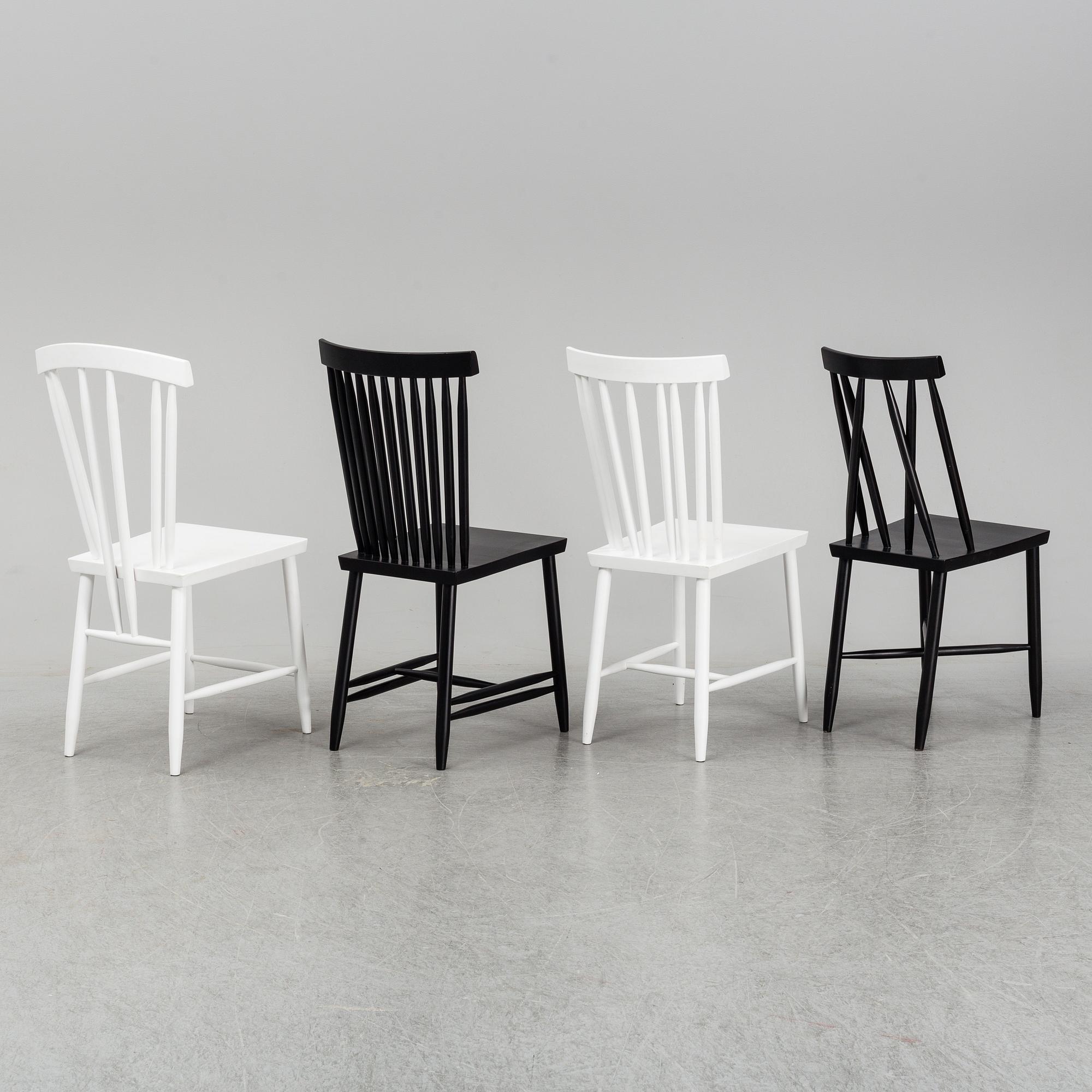 LINA NORDQVIST, eight 'Family Chairs', Design House STHLM.