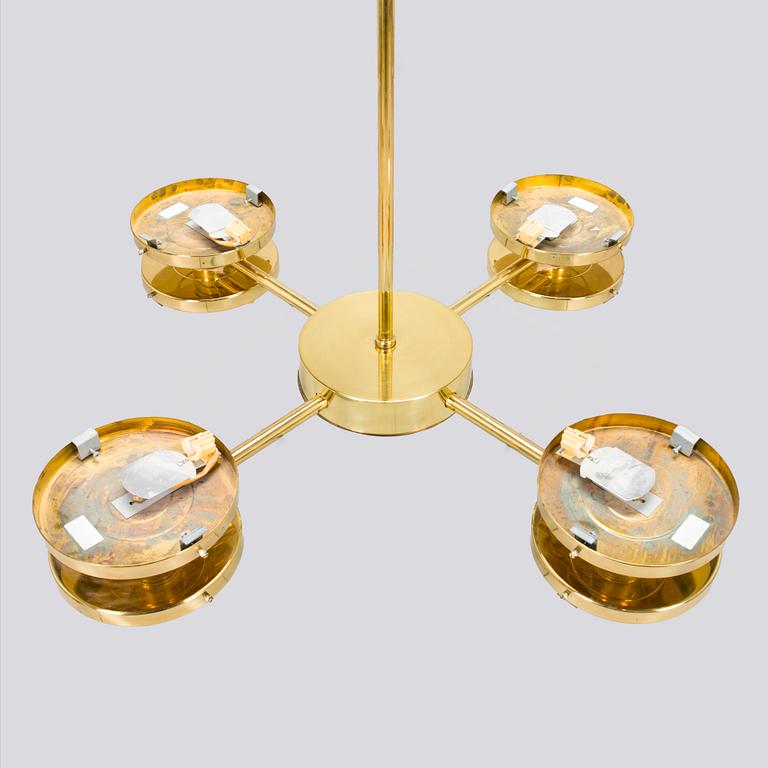 Klaus Michalik, A "Bau" chandelier, Thorn Orno, 1990s.