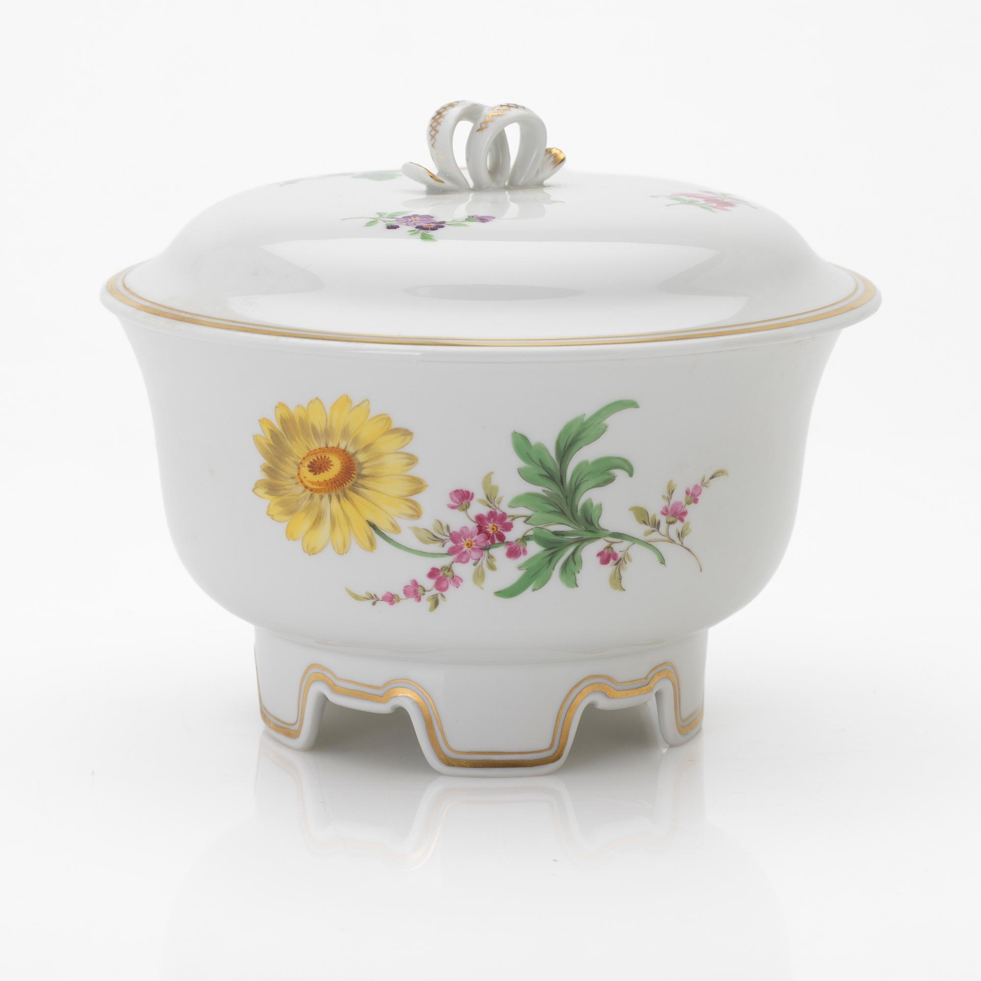 Meissen, Lockskål, porslin, 1900-tal.