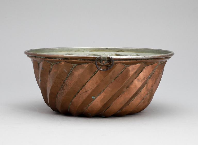 ALADÅBFORM, koppar, 1800-tal.