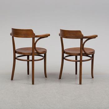 A pair of Thonet chairs, second half of the 20th century.