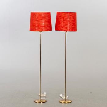 GOLVLAMPOR, ett par, 1960-tal.