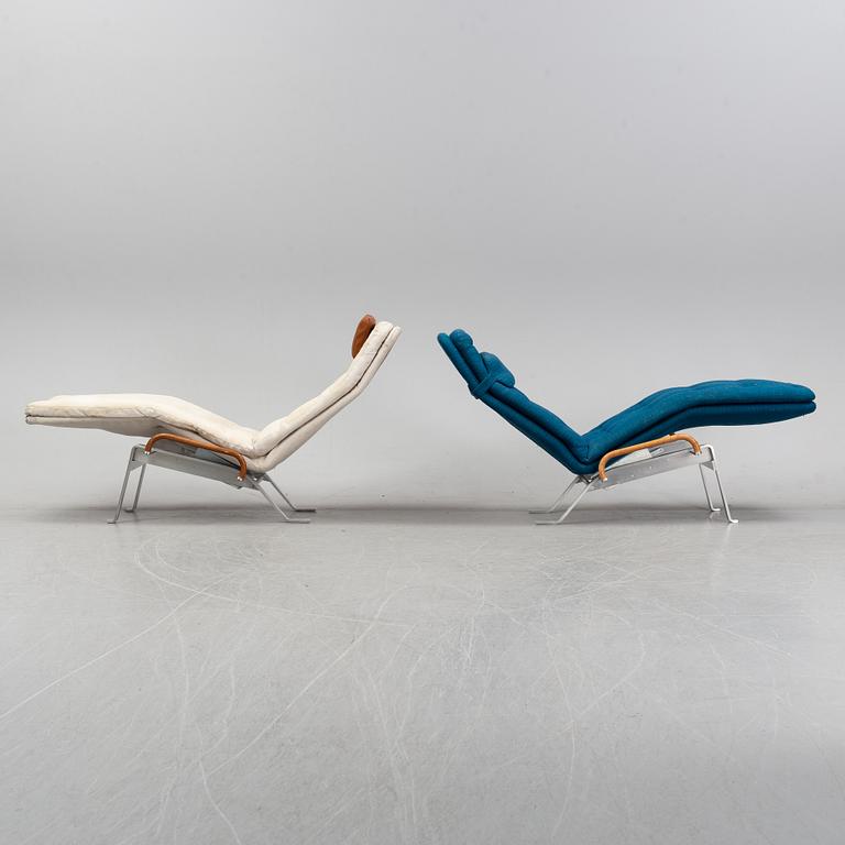 Dux design office, a pair of 'Fenix' lounge chairs, Dux AB, 1967-68.