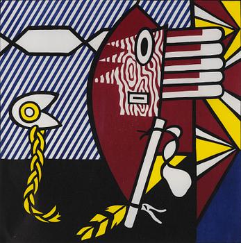 865. Roy Lichtenstein, "American Indian Theme I".