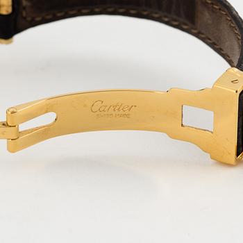 Must de CARTIER, Vermeil, wristwatch, 24 mm.